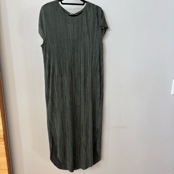 Sabina Musayev Textured Renaissance Green Maxi Dress Size M - Picture 1 of 14